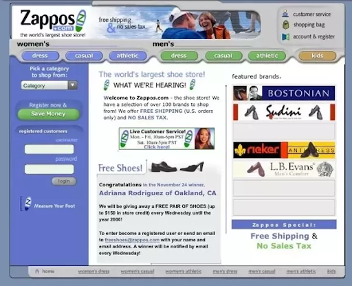 Wayback Machine Screenshot