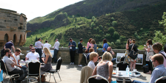 Participants during the 2015 UX Scotland conference