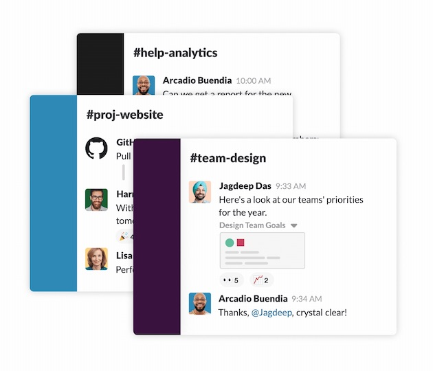 slack screenshot