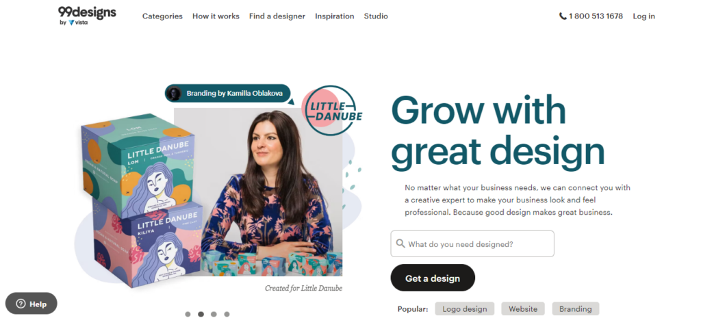 99designs, graphic design community
