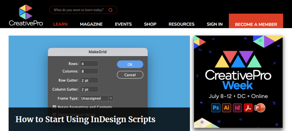 CreativePro community