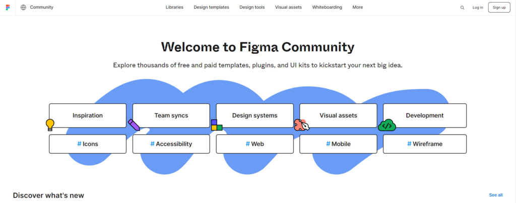 Figma community website