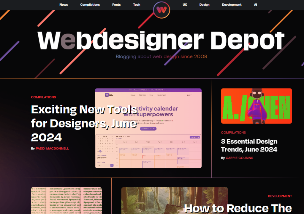Webdesigner Depot website