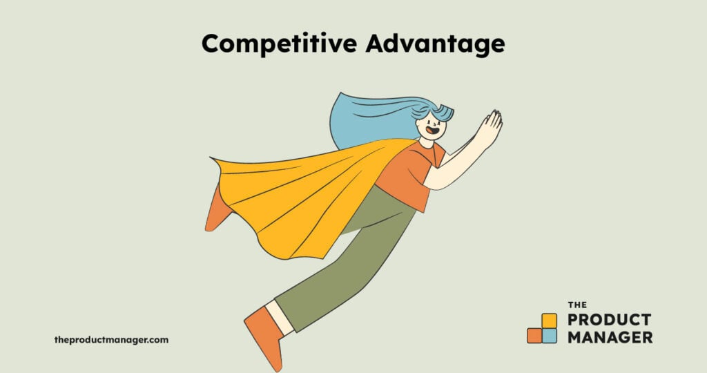 Competitive advantage infographic