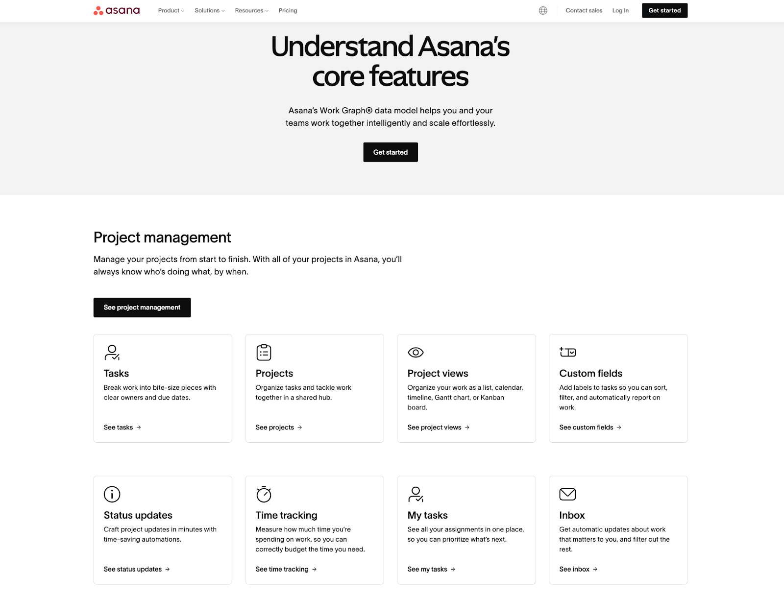 Industry-Specific Asana Features screenshot