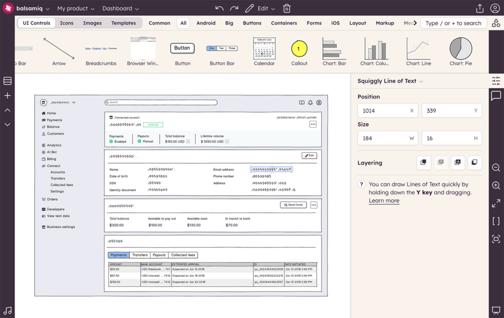 Industry-Specific Balsamiq Features