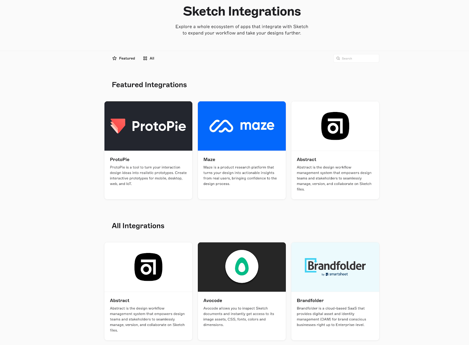 Sketch Integration Capabilities