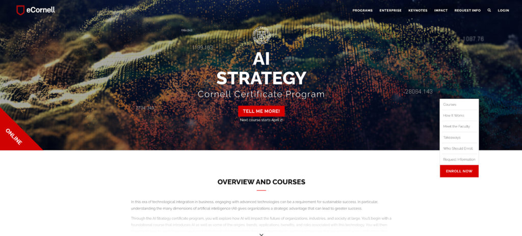 AI Strategy online certification