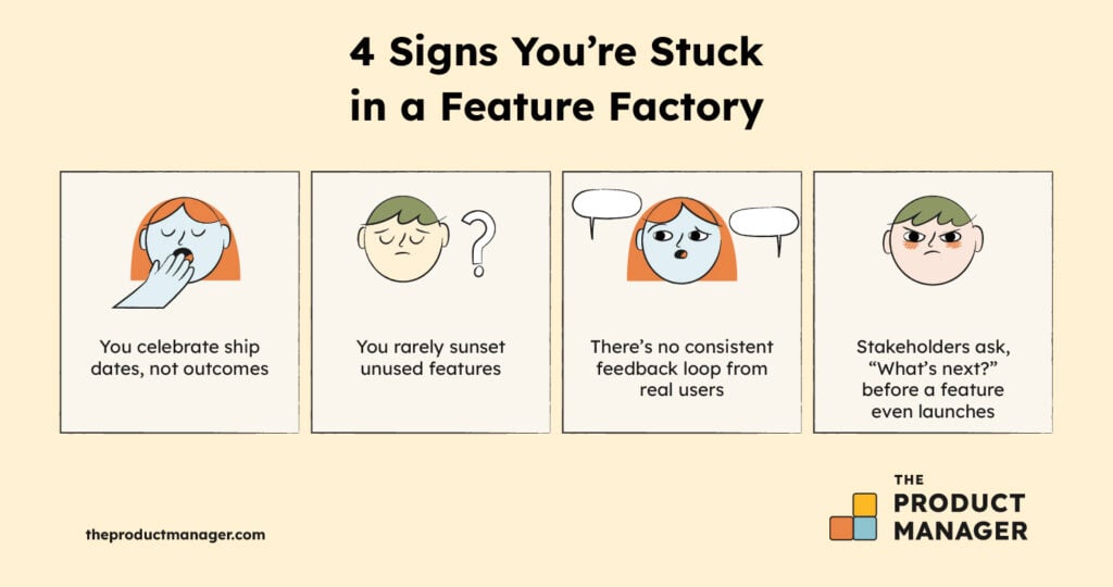 Signs You’re Stuck in a Feature Factory