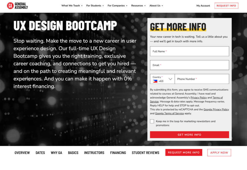 UX Design Bootcamp & Certification
