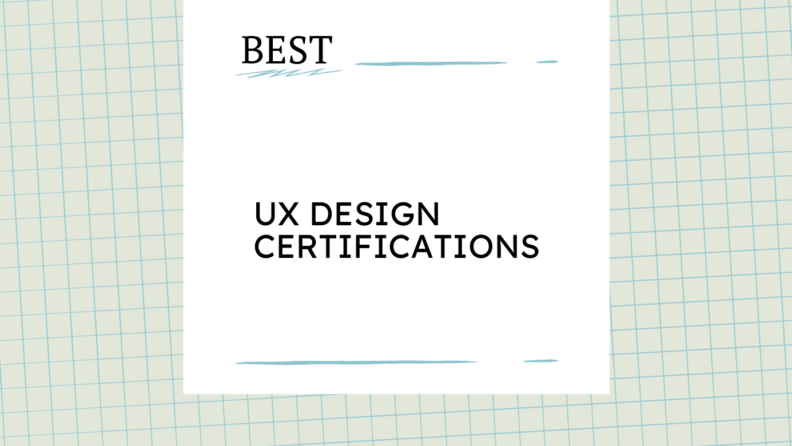 Ux design certifications generic best of